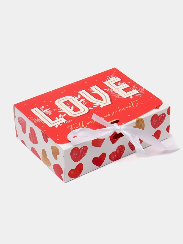 Коробка подарочная "LOVE", 16,5 х 12,5 х 5 см