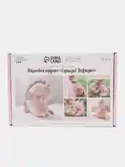 Коричневый набор для шитья интерьерной куклы своими руками