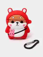 Коралловый чехол для наушников AirPods 1 / 2 , AirPods Pro, AirPods 3, Мультгерои, с карабином