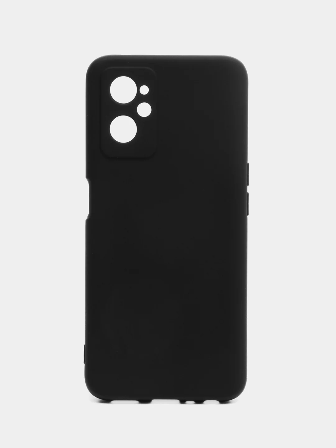 Черный чехол Silicone Cover для Realme 9i / Oppo A96 4G (Реалми 9 Ай / Оппо А96 4G), силиконовый