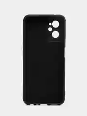 Черный чехол Silicone Cover для Realme 9i / Oppo A96 4G (Реалми 9 Ай / Оппо А96 4G), силиконовый