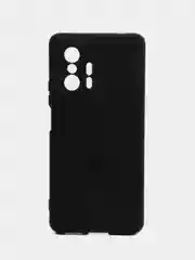 Черный чехол Silicone Cover для Xiaomi 11T / 11T Pro, Сяоми 11Т / 11Т Про, силиконовый