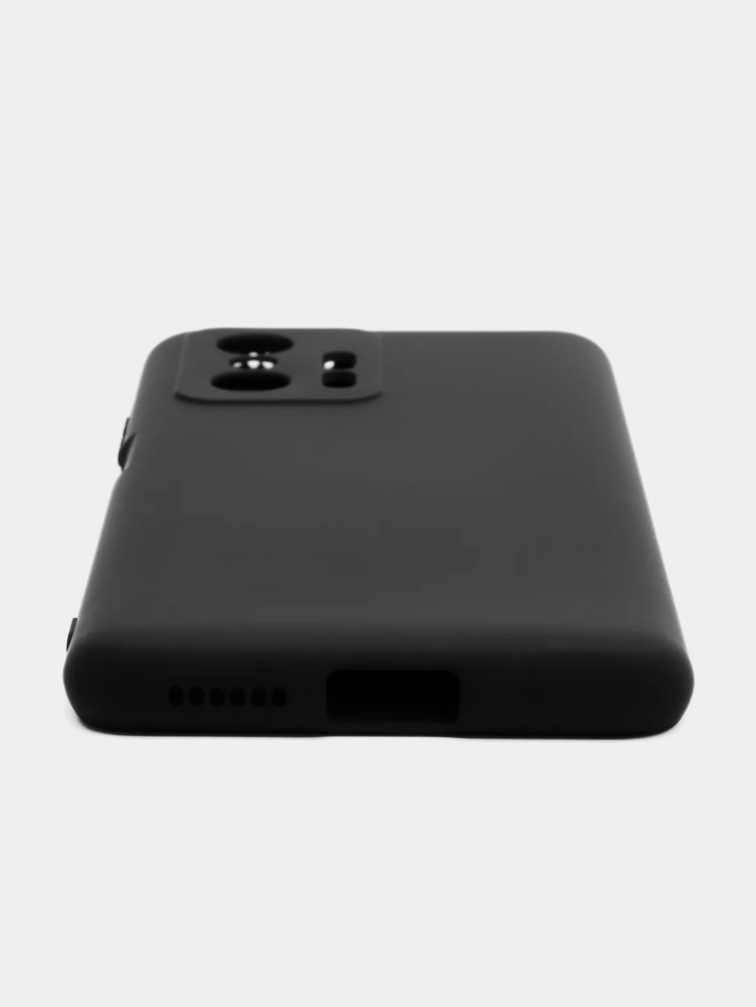 Черный чехол Silicone Cover для Xiaomi 11T / 11T Pro, Сяоми 11Т / 11Т Про, силиконовый