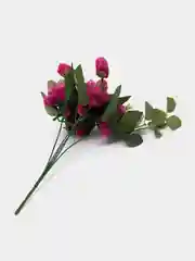 Фуксия искусственные цветы пионы,  букет пионов с эвкалиптом