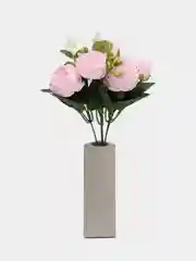 Конфетный искусственные цветы пионы,  букет пионов с эвкалиптом