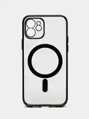 Черный чехол для телефона iPhone 15, 14, 13, 12, 11