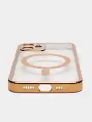 Пудровый чехол для телефона iPhone 15, 14, 13, 12, 11