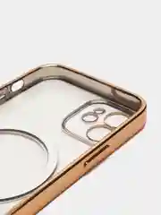 Пудровый чехол для телефона iPhone 15, 14, 13, 12, 11