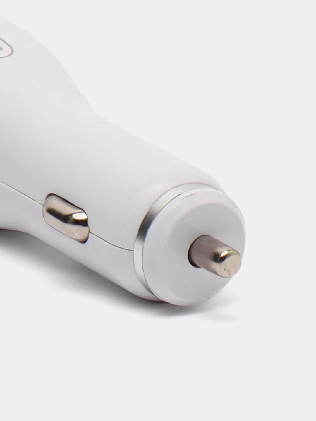 Белый автомобильное зарядное устройство, 12в, 2 порта USB/зарядка в машину в прикуриватель