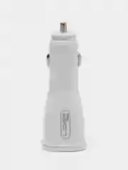 Белый автомобильное зарядное устройство, 12в, 2 порта USB/зарядка в машину в прикуриватель