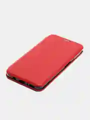 Красный чехол-книжка для Samsung A7 2018 / A750, Самсунг А7