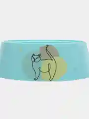 Ледяной миска для кошек и собак мелких пород, пластик, 0,3 л