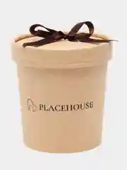 Ароматическая свеча из соевого воска "Рождественский очаг", 100 ml