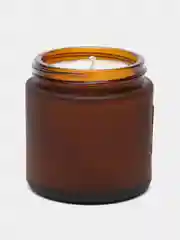 Ароматическая свеча из соевого воска "Рождественский очаг", 100 ml