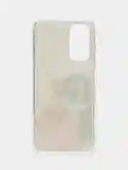 Розовый чехол Xiaomi Redmi Note 11 4G, Note 11S, Сяоми Редми Нот 11 4G, 11С силиконовый с рисунком