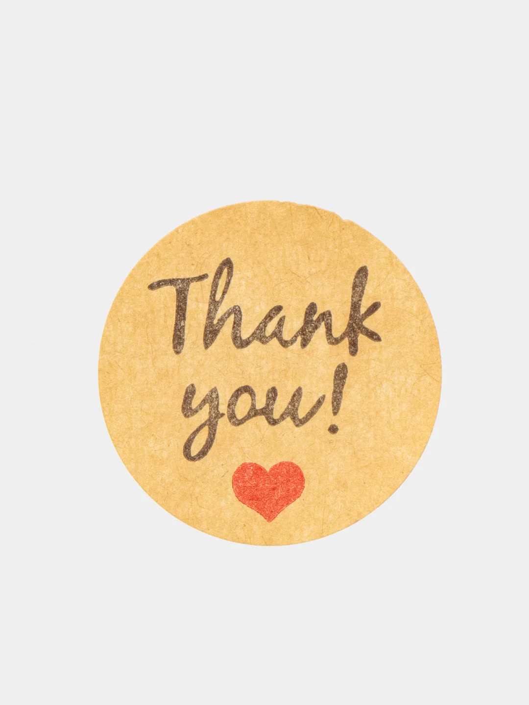 Стикеры в рулоне "Thank you", 500 штук