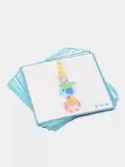 Деревянные фигурки балансир, с карточками животные, развивающая игра