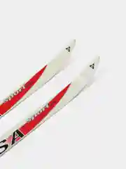 Голубой лыжи TISA SPORT STEP, с насечками
