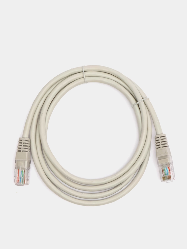 Патч-корд RJ-45 (Сетевой UTP кабель для Интернета,  LAN, Cat.5e, витая пара) от0,25до100м