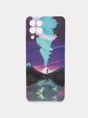 Индиго чехол для Samsung Galaxy M33, Самсунг Галакси М33, с рисунком