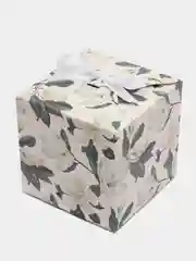 Оливковый коробка упаковочная подарочная куб 12 х 12 х 12 см