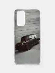 Серебряный чехол Xiaomi Redmi Note 11 4G, Note 11S, Сяоми Редми Нот 11 4G, 11С силиконовый с рисунком