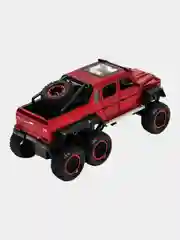 Зелёный хаки металлическая модель машины "Гелендваген 6x6", свет и звук, масштаб 1:20/гелик 6х6