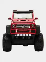 Красный металлическая модель машины "Гелендваген 6x6", свет и звук, масштаб 1:20/гелик 6х6