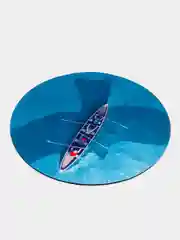 Морской коврик для компьютерной мыши, круглый