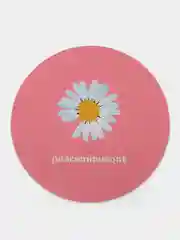 Фуксия коврик для компьютерной мыши, круглый