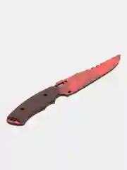 Бежевый нож деревянный