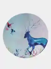 Аметистовый коврик для компьютерной мыши, круглый