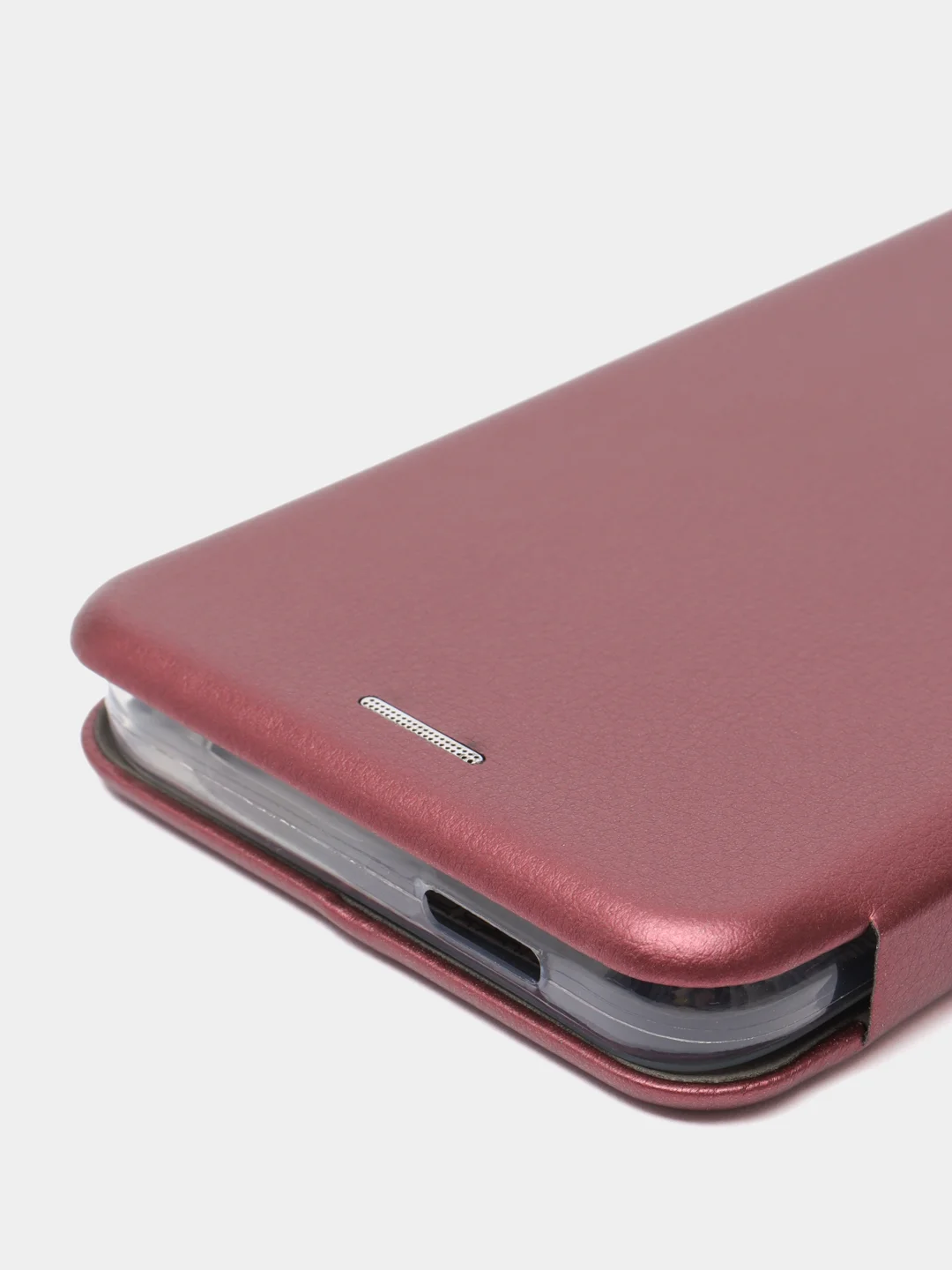 Бордовый чехол-книжка Xiaomi Redmi A1 / A2 / A1 plus / A1+ / A2 Plus / A2+ (Сяоми Редми А1 Плюс / А1+ / А2 Плюс)