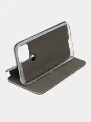 Серый чехол-книжка Xiaomi Redmi A1 / A2 / A1 plus / A1+ / A2 Plus / A2+ (Сяоми Редми А1 Плюс / А1+ / А2 Плюс)