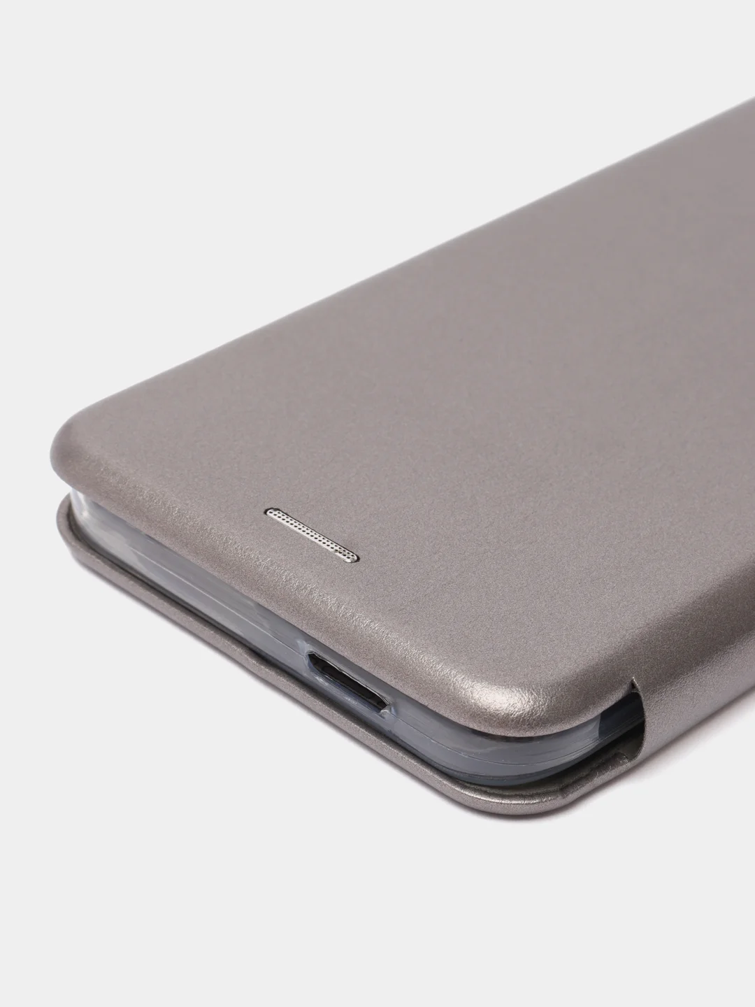 Серый чехол-книжка Xiaomi Redmi A1 / A2 / A1 plus / A1+ / A2 Plus / A2+ (Сяоми Редми А1 Плюс / А1+ / А2 Плюс)