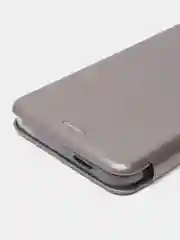 Серый чехол-книжка Xiaomi Redmi A1 / A2 / A1 plus / A1+ / A2 Plus / A2+ (Сяоми Редми А1 Плюс / А1+ / А2 Плюс)