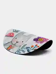 Белый коврик для мыши, круглый