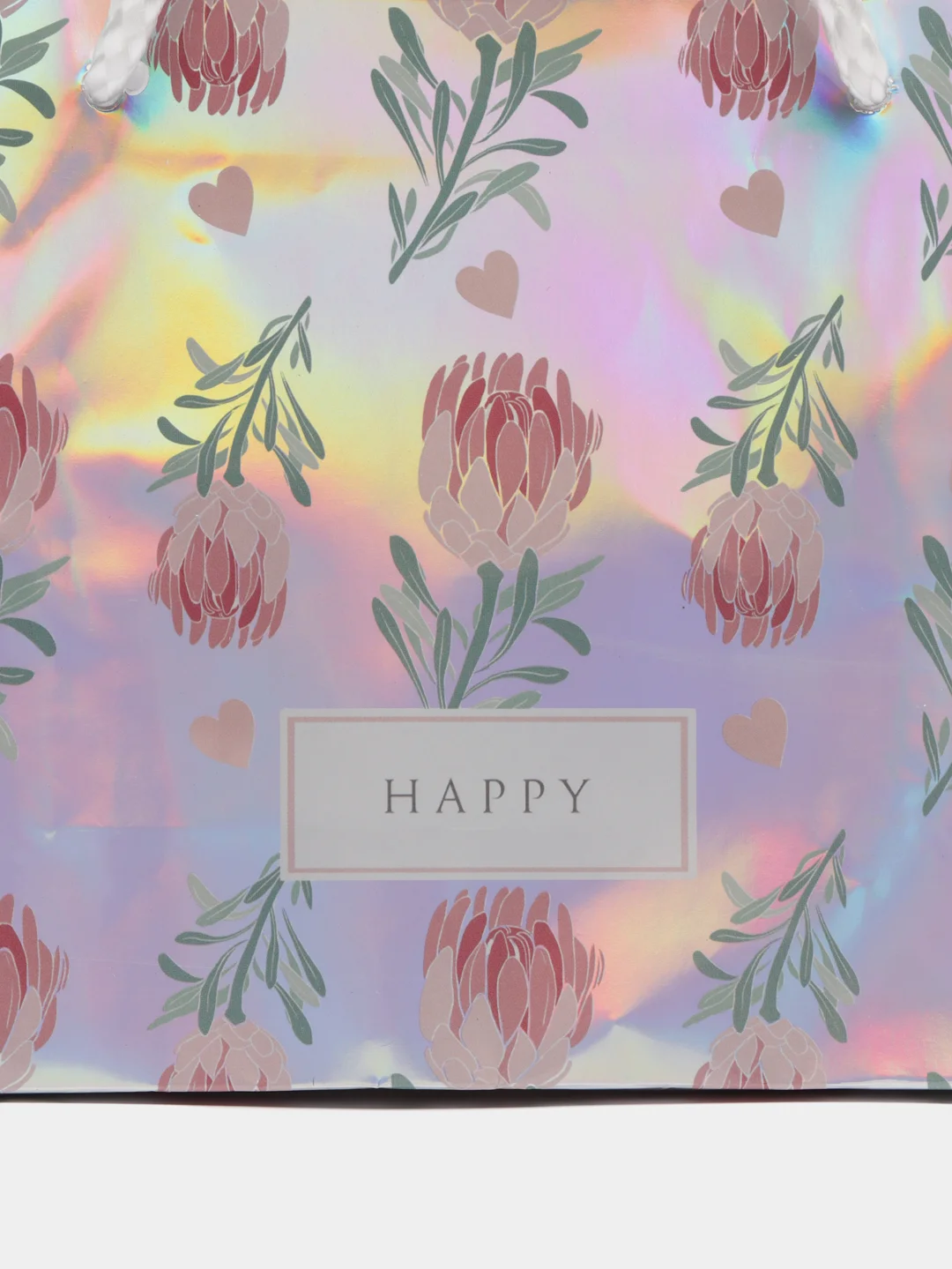 Пакет подарочный "Happy", 15 х 12 х 5,5 см