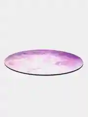 Фиолетовый круглый коврик для мыши Планеты, Космос
