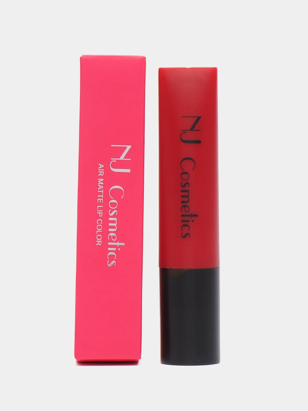 Алый жидкая матовая помада для губ NJ Cosmetics, 3.8 мл