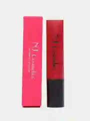 Алый жидкая матовая помада для губ NJ Cosmetics, 3.8 мл