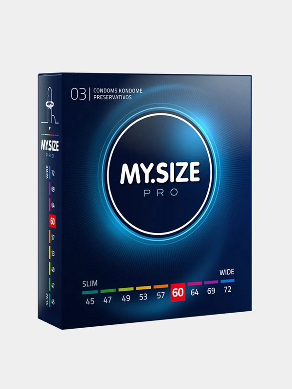 Презервативы ультратонкие MY.SIZE, размер 60, 3 шт