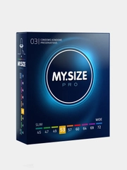 Презервативы ультратонкие MY.SIZE, размер 53, 3 шт