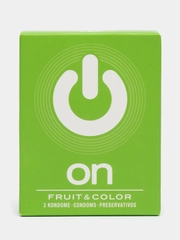 Презервативы "ON" Fruit & Color, цветные ароматизированные, 3 штуки