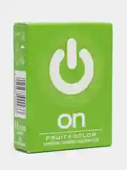 Презервативы "ON" Fruit & Color, цветные ароматизированные, 3 штуки
