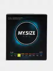 Презервативы ультратонкие MY.SIZE, размер 49, 3 шт