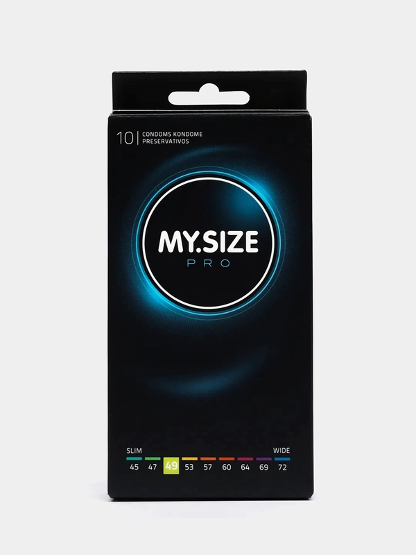 Презервативы ультратонкие MY.SIZE, размер 49, 10 шт