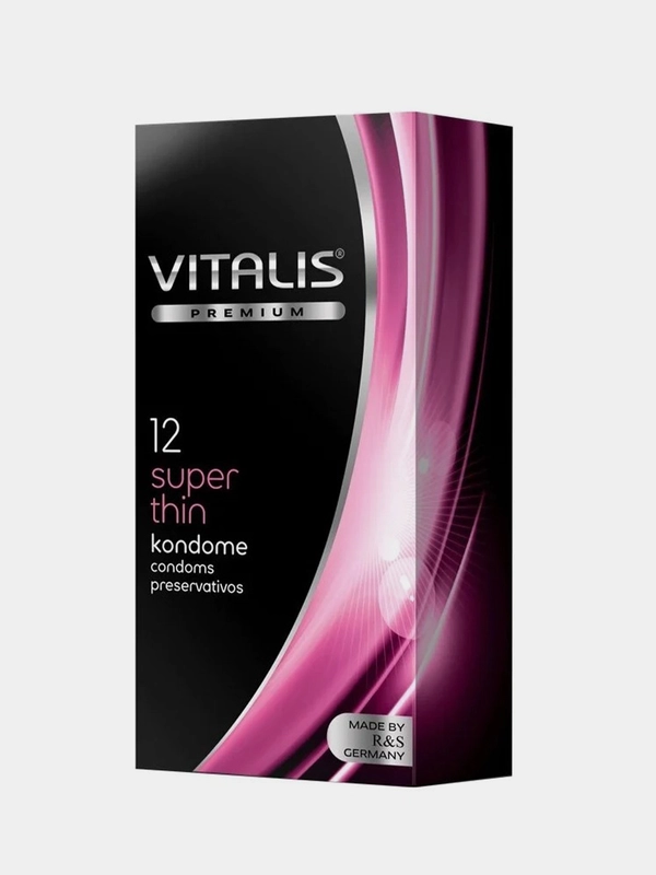 Презервативы "VITALIS" PREMIUM, ультратонкие, 12 штук