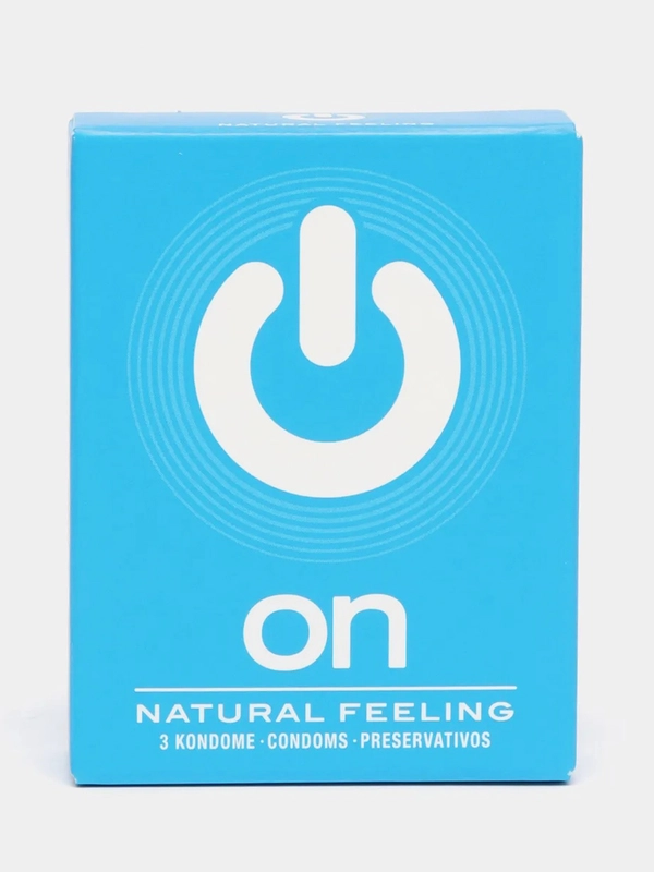 Презервативы "ON" Natural feeling, 3 штуки