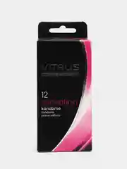 Презервативы VITALIS premium №12, sensation, с кольцами и точками